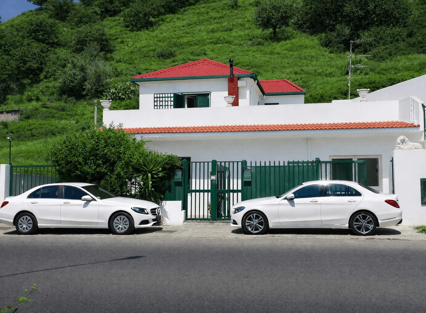 Parcheggio disponibile per gli ospiti del B&B Villa Angelica